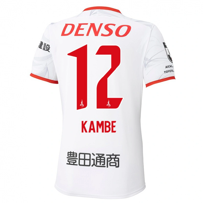 Danxen Homem Camisola Mana Kambe #12 Branco Vermelho Alternativa 2025/26 Camisa Brasil