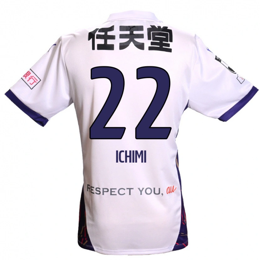 Danxen Homem Camisola Kazunari Ichimi #22 Branco Roxo Preto Alternativa 2025/26 Camisa Brasil