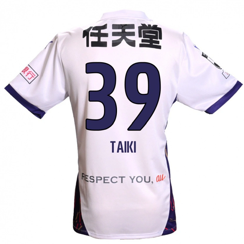 Danxen Homem Camisola Taiki Hirato #39 Branco Roxo Preto Alternativa 2025/26 Camisa Brasil