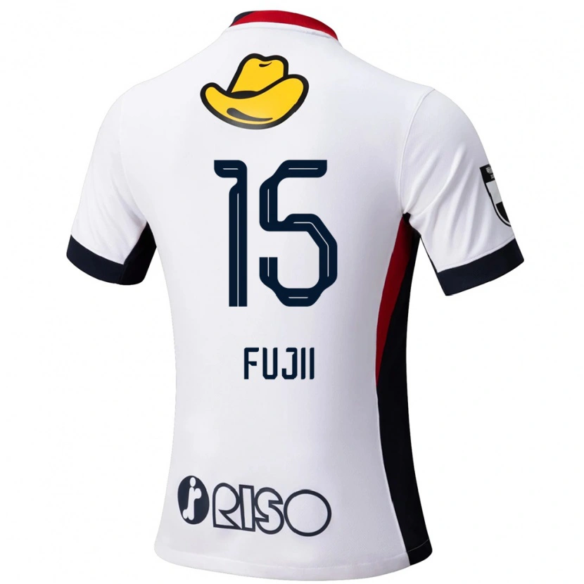 Danxen Homem Camisola Tomoya Fujii #15 Branco Preto Alternativa 2025/26 Camisa Brasil