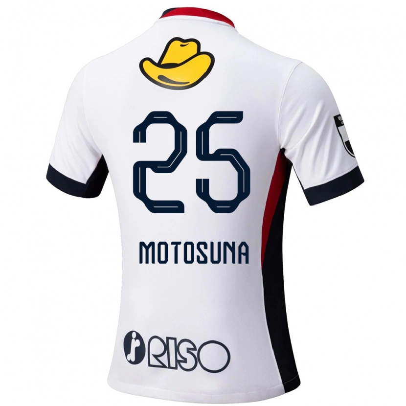 Danxen Homem Camisola Anthony Motosuna #25 Branco Preto Alternativa 2025/26 Camisa Brasil