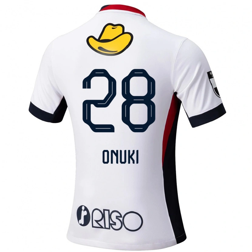 Danxen Homem Camisola Rui Onuki #28 Branco Preto Alternativa 2025/26 Camisa Brasil