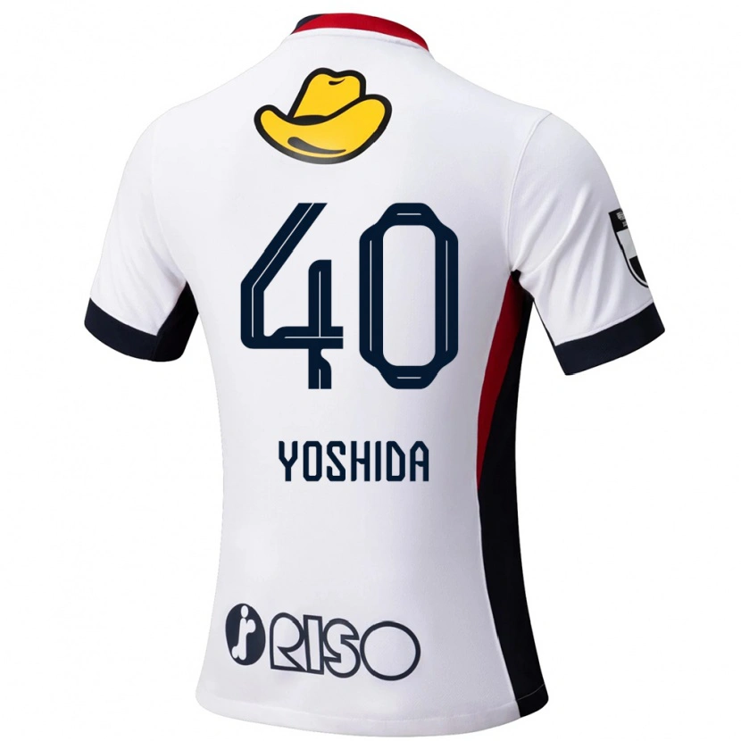 Danxen Homem Camisola Minato Yoshida #40 Branco Preto Alternativa 2025/26 Camisa Brasil