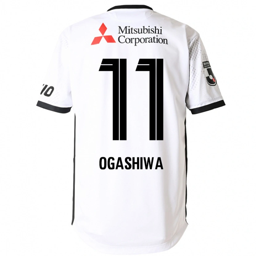 Danxen Homem Camisola Tsuyoshi Ogashiwa #11 Branco Preto Alternativa 2025/26 Camisa Brasil