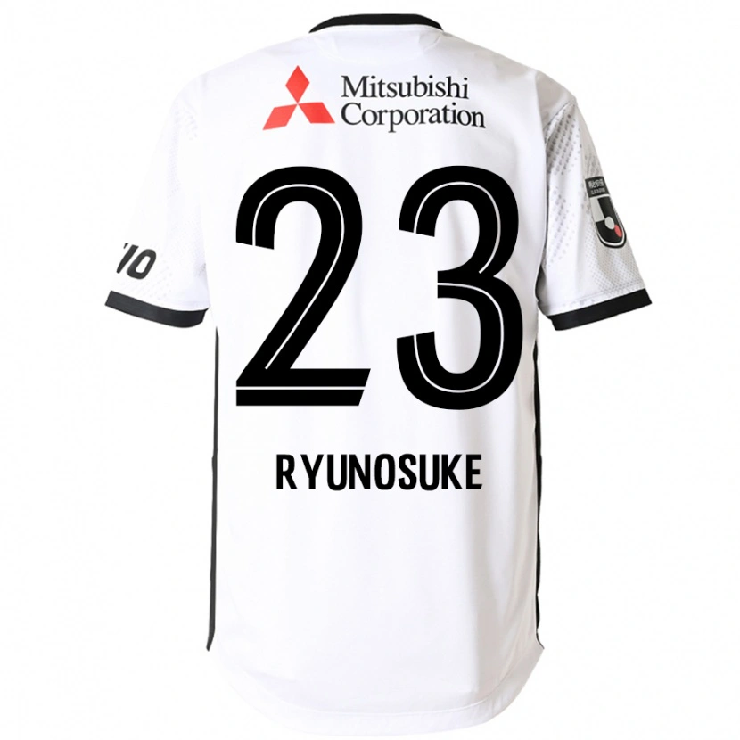 Danxen Homem Camisola Ryunosuke Sato #23 Branco Preto Alternativa 2025/26 Camisa Brasil
