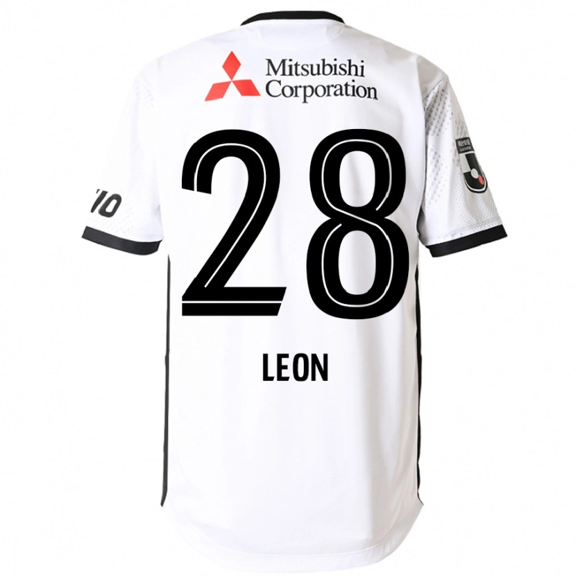 Danxen Homem Camisola Leon Nozawa #28 Branco Preto Alternativa 2025/26 Camisa Brasil