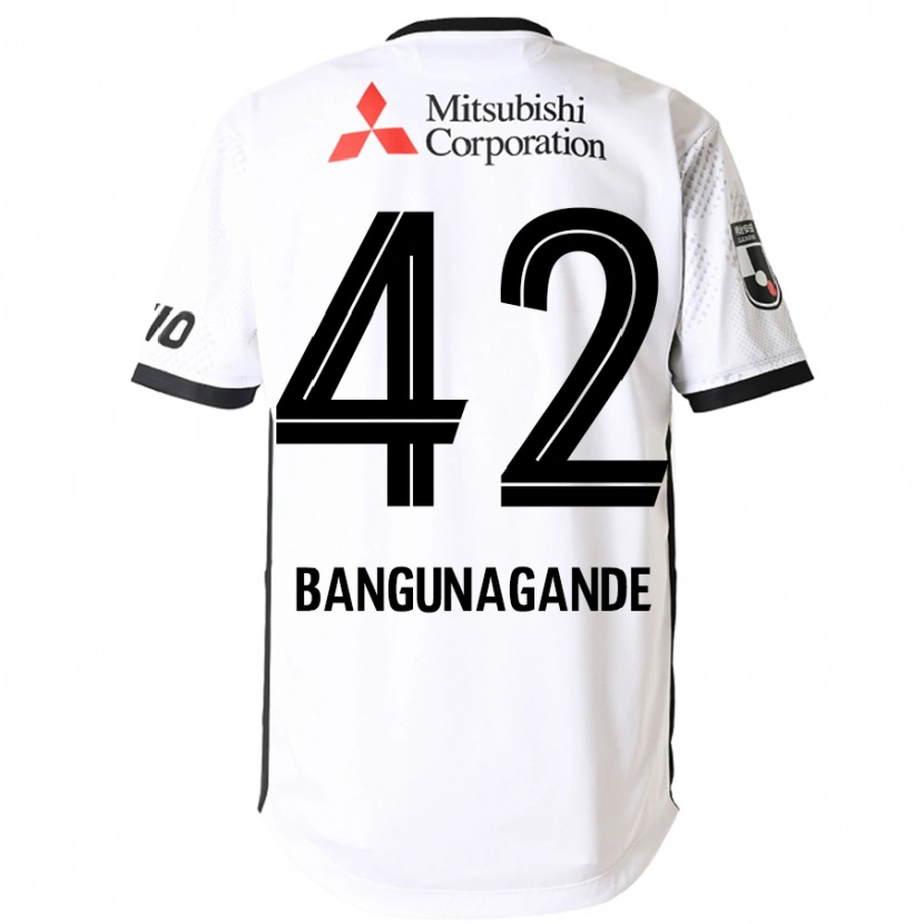 Danxen Homem Camisola Kashifu Bangunagande #42 Branco Preto Alternativa 2025/26 Camisa Brasil