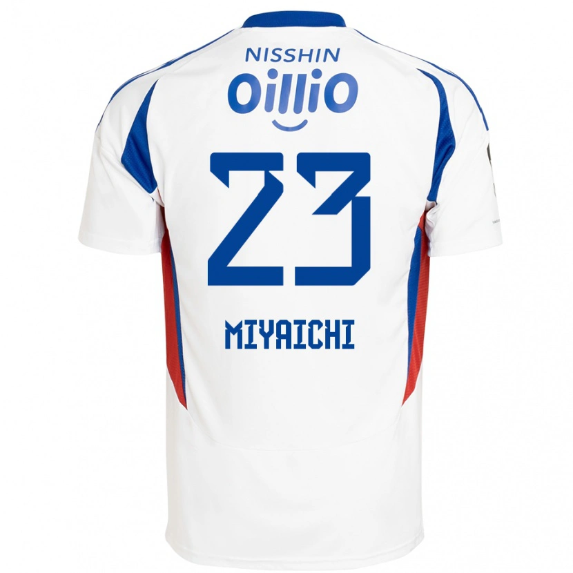 Danxen Homem Camisola Ryo Miyaichi #23 Branco Azul Royal Alternativa 2025/26 Camisa Brasil