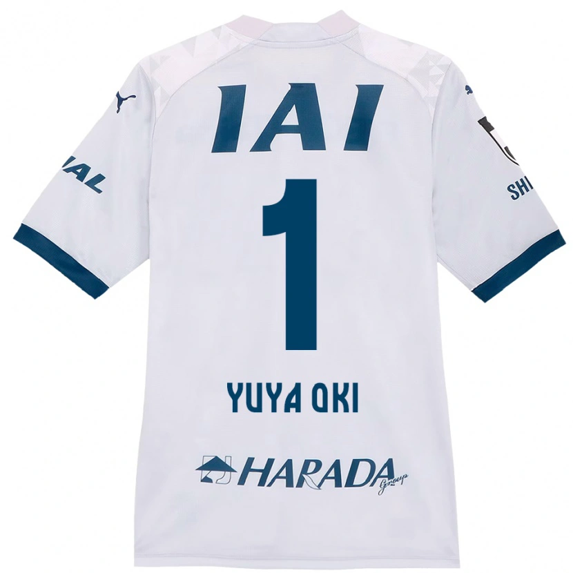 Danxen Homem Camisola Yuya Oki #1 Branco Azul Royal Alternativa 2025/26 Camisa Brasil