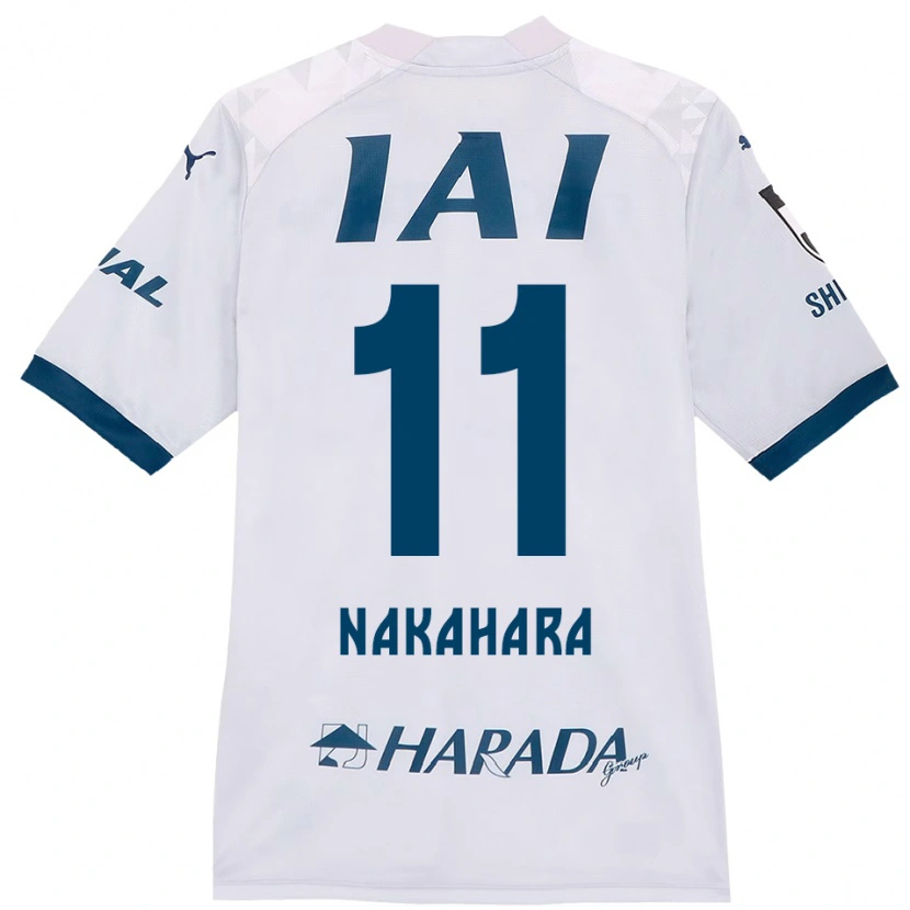 Danxen Homem Camisola Hikaru Nakahara #11 Branco Azul Royal Alternativa 2025/26 Camisa Brasil