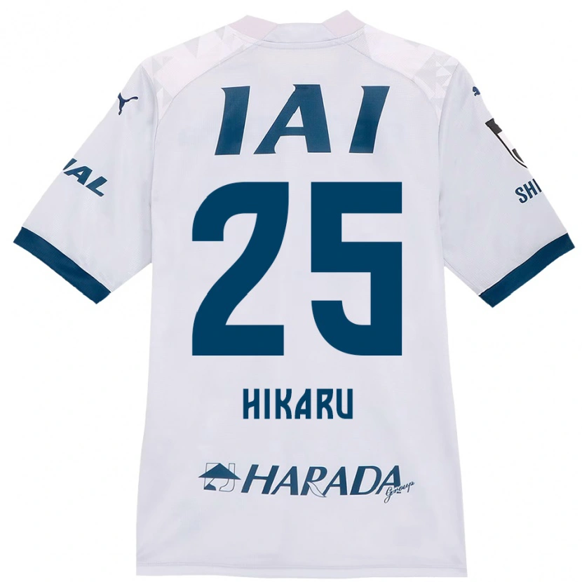 Danxen Homem Camisola Hikaru Naruoka #25 Branco Azul Royal Alternativa 2025/26 Camisa Brasil