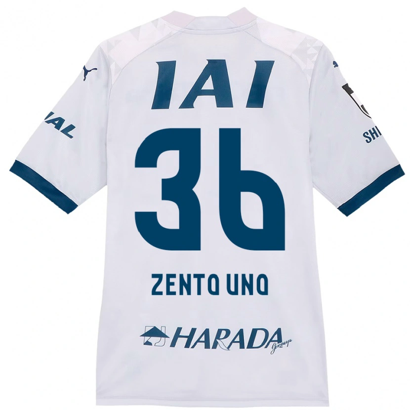 Danxen Homem Camisola Zento Uno #36 Branco Azul Royal Alternativa 2025/26 Camisa Brasil