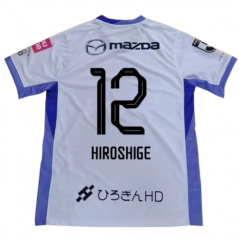 Danxen Homem Camisola Soma Hiroshige #12 Branco Laranja Alternativa 2025/26 Camisa Brasil