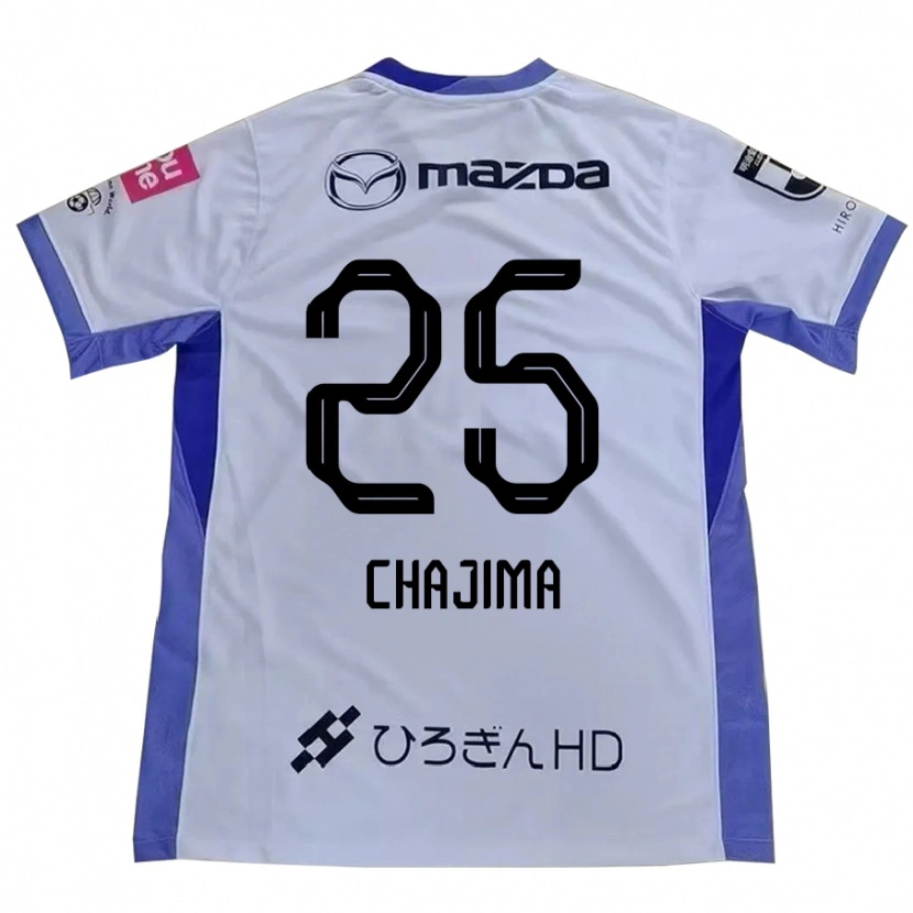 Danxen Homem Camisola Yusuke Chajima #25 Branco Laranja Alternativa 2025/26 Camisa Brasil