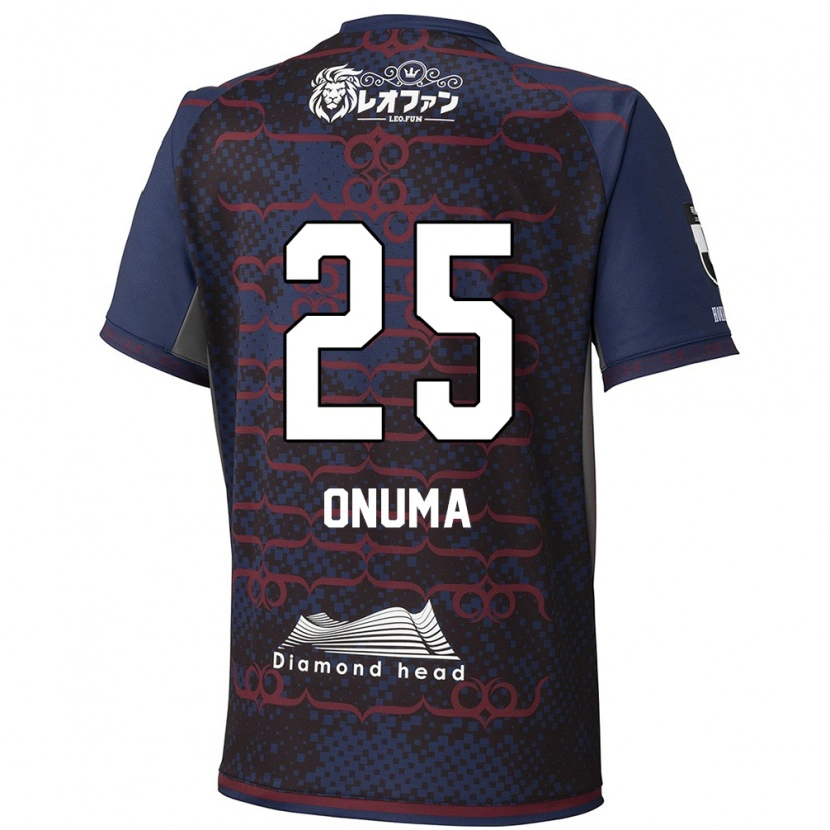 Danxen Homem Camisola Akito Onuma #25 Azul Vermelho Alternativa 2025/26 Camisa Brasil