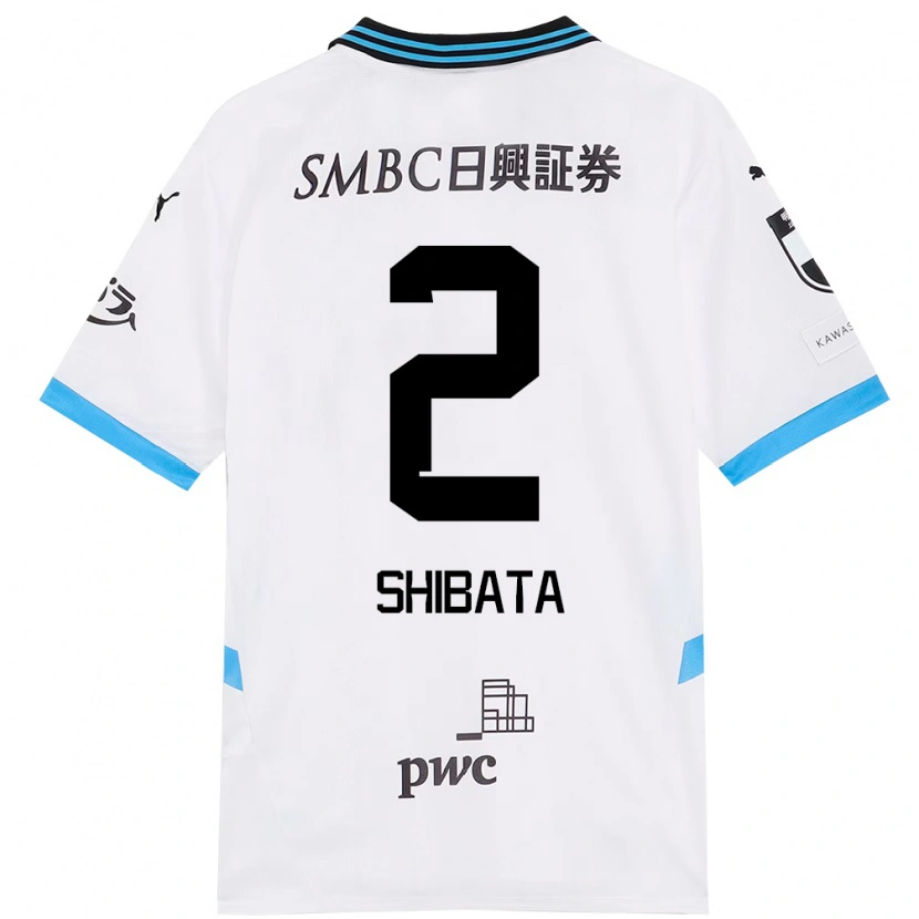 Danxen Homem Camisola Shotaro Shibata #2 Branco Azul Celeste Alternativa 2025/26 Camisa Brasil