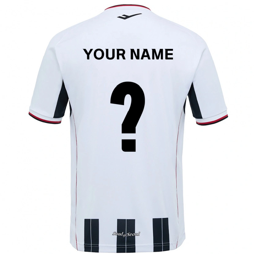 Danxen Homem Camisola Seu Nome #0 Branco Preto Alternativa 2025/26 Camisa Brasil