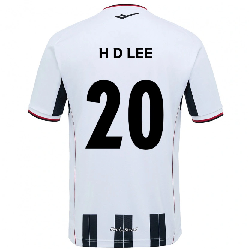 Danxen Homem Camisola Han-Do Lee #20 Branco Preto Alternativa 2025/26 Camisa Brasil