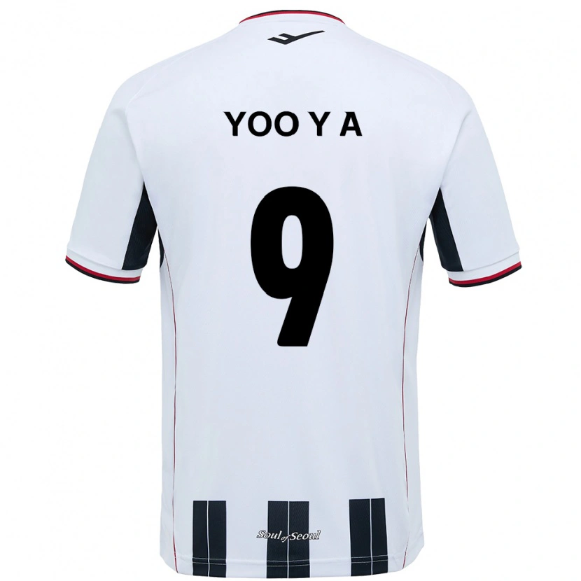 Danxen Homem Camisola Yoo Young-A #9 Branco Preto Alternativa 2025/26 Camisa Brasil
