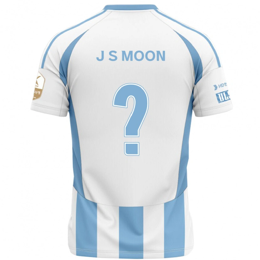 Danxen Homem Camisola Seok-Ju Moon #0 Branco Azul Celeste Alternativa 2025/26 Camisa Brasil
