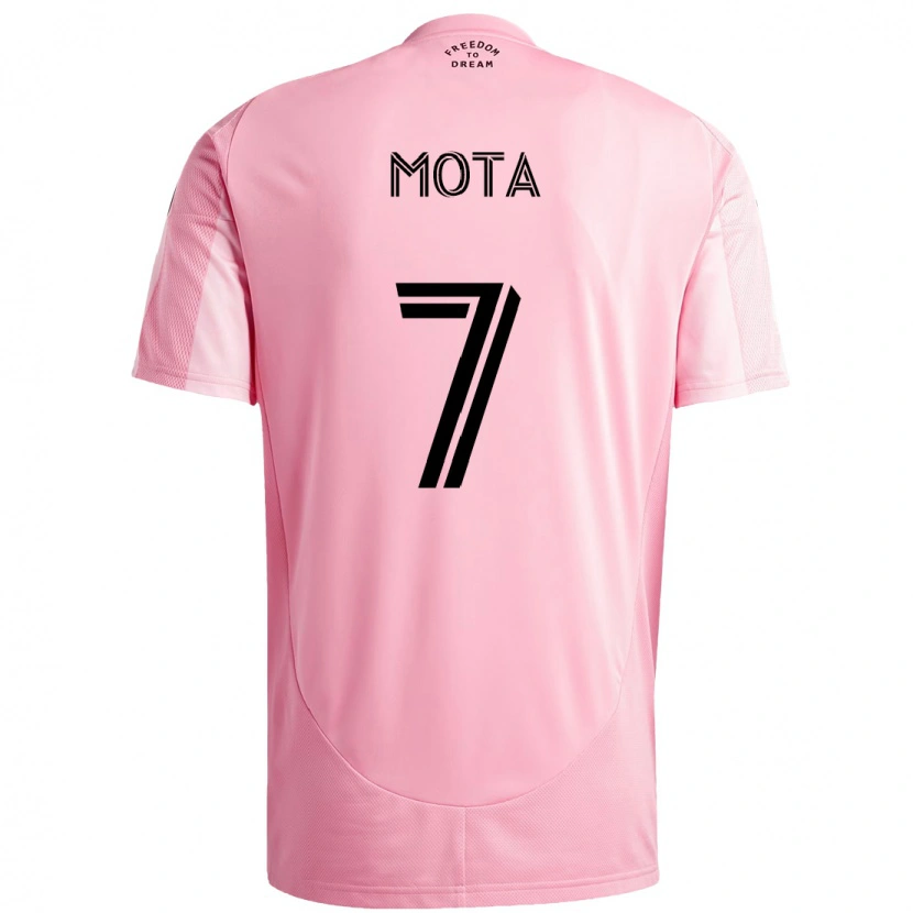 Danxen Mulher Camisola Jean Mota #7 Rosa Preto Principal 2025/26 Camisa Brasil