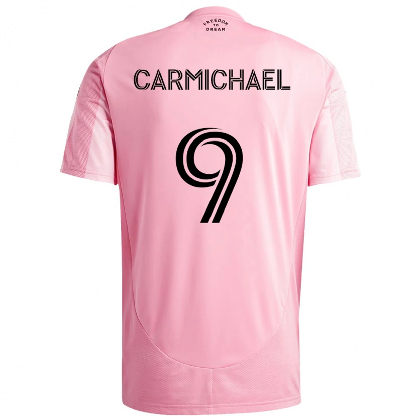 Danxen Mulher Camisola Ryan Carmichael #9 Rosa Preto Principal 2025/26 Camisa Brasil