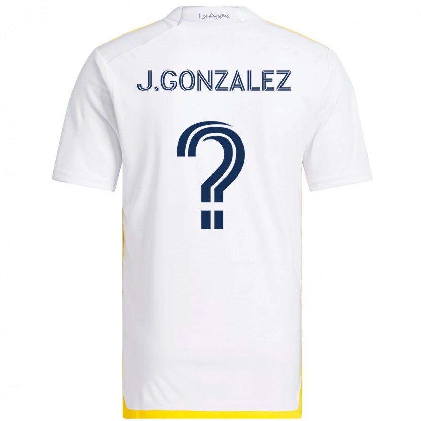 Danxen Mulher Camisola Jesse Gonzalez #0 Branco Amarelo Principal 2025/26 Camisa Brasil