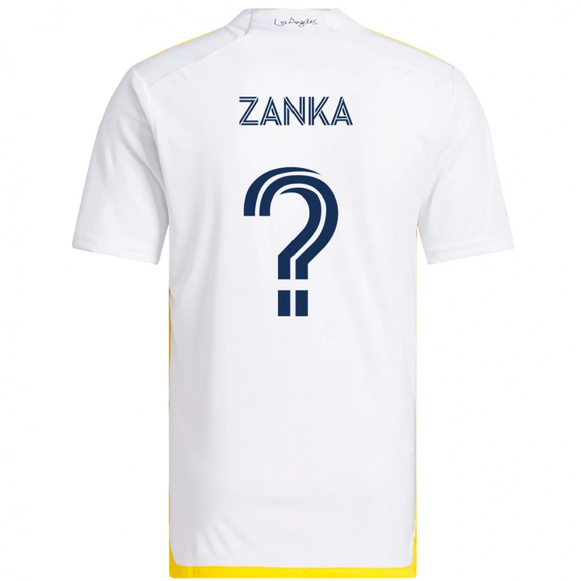 Danxen Mulher Camisola Zanka #0 Branco Amarelo Principal 2025/26 Camisa Brasil