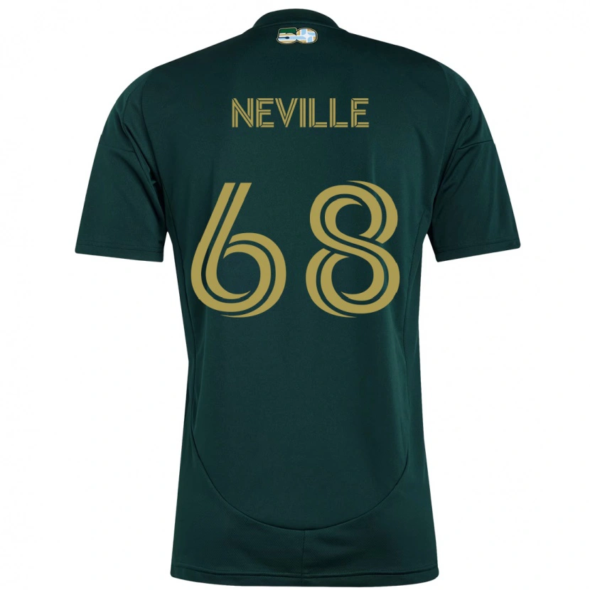 Danxen Mulher Camisola Harvey Neville #68 Preto Castanho Principal 2025/26 Camisa Brasil