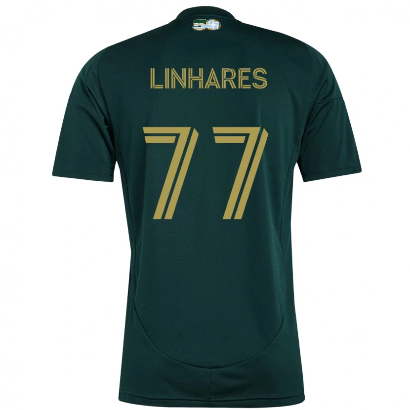 Danxen Mulher Camisola Kyle Linhares #77 Preto Castanho Principal 2025/26 Camisa Brasil
