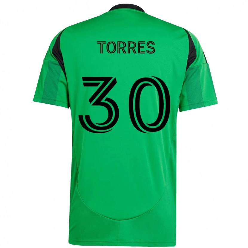 Danxen Mulher Camisola Ervin Torres #30 Verde Preto Principal 2025/26 Camisa Brasil