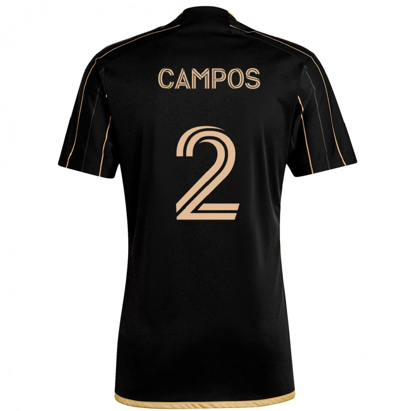 Danxen Mulher Camisola Omar Campos #2 Preto Castanho Principal 2025/26 Camisa Brasil