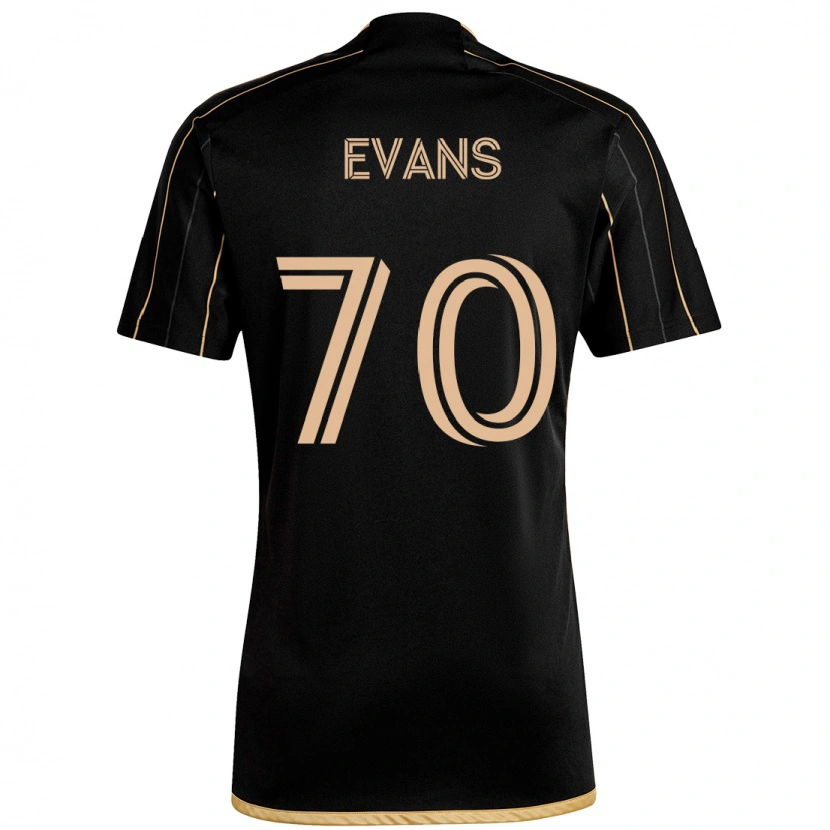 Danxen Mulher Camisola Matthew Evans #70 Preto Castanho Principal 2025/26 Camisa Brasil