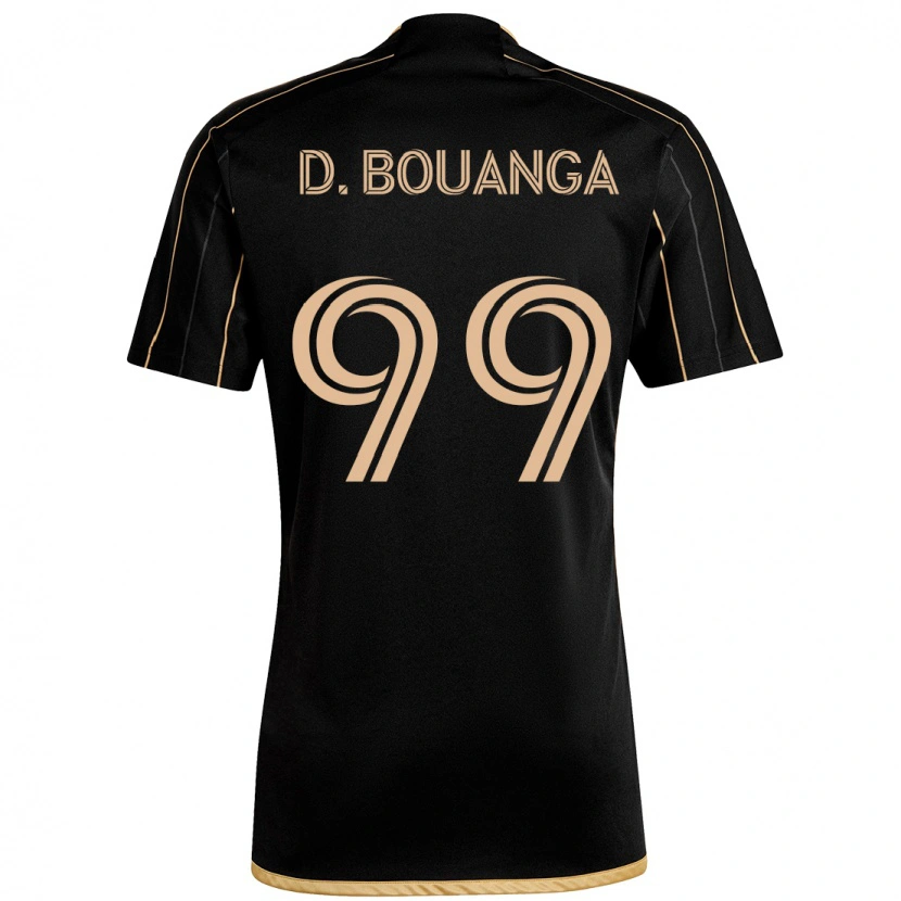 Danxen Mulher Camisola Denis Bouanga #99 Preto Castanho Principal 2025/26 Camisa Brasil