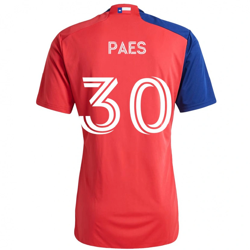 Danxen Mulher Camisola Maarten Paes #30 Vermelho Azul Marinho Principal 2025/26 Camisa Brasil