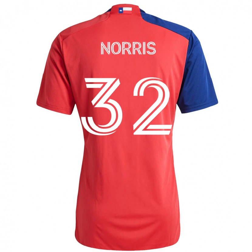 Danxen Mulher Camisola Nolan Norris #32 Vermelho Azul Marinho Principal 2025/26 Camisa Brasil