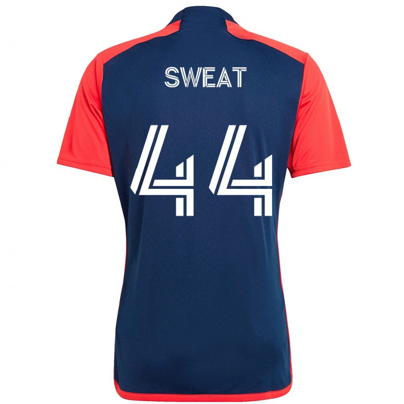 Danxen Mulher Camisola Ben Sweat #44 Azul Vermelho Principal 2025/26 Camisa Brasil