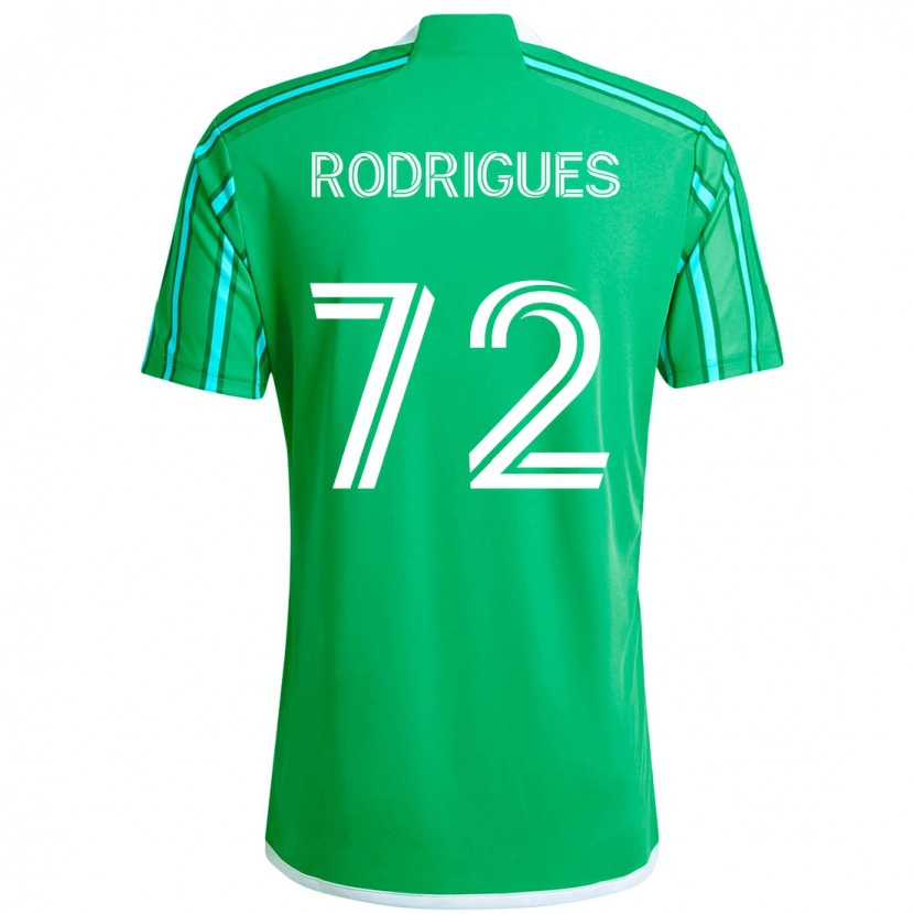 Danxen Mulher Camisola Braudílio Rodrigues #72 Verde Branco Principal 2025/26 Camisa Brasil