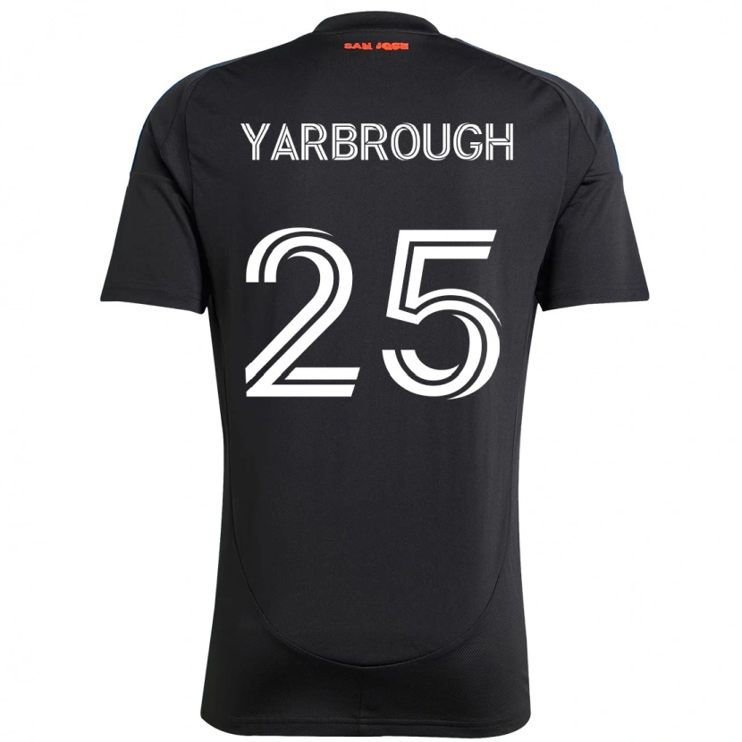 Danxen Mulher Camisola William Yarbrough #25 Preto Azul Escuro Principal 2025/26 Camisa Brasil