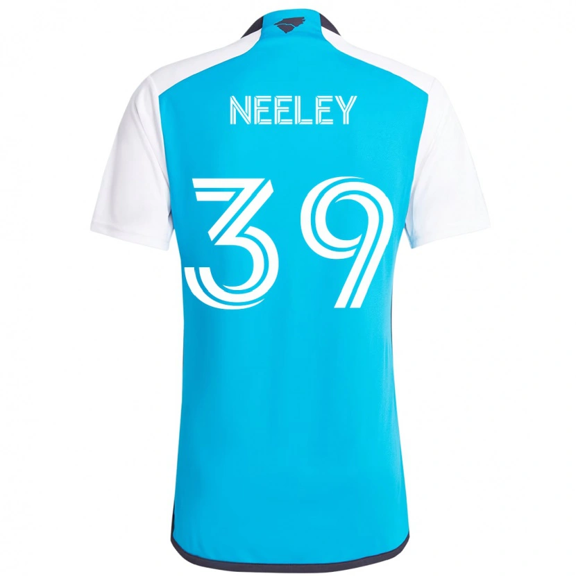 Danxen Mulher Camisola Jack Neeley #39 Azul Celeste Branco Principal 2025/26 Camisa Brasil