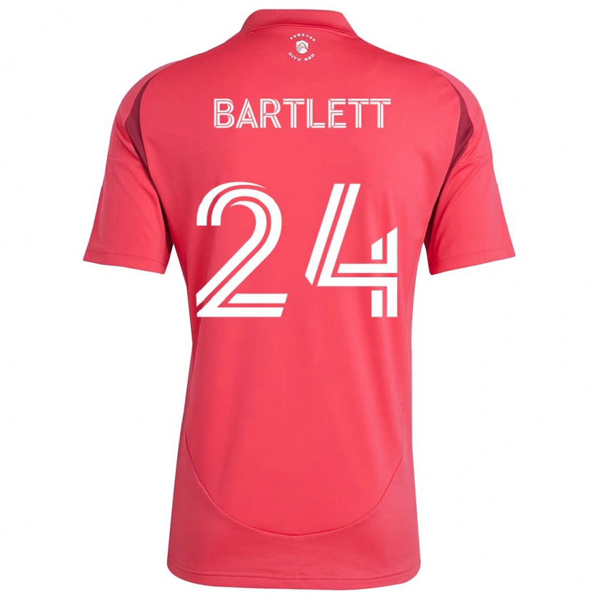 Danxen Mulher Camisola Lucas Bartlett #24 Magenta Branco Principal 2025/26 Camisa Brasil