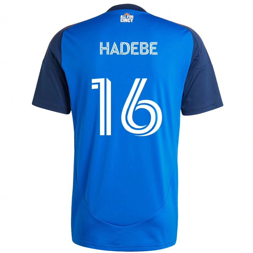 Danxen Mulher Camisola Teenage Hadebe #16 Azul Escuro Laranja Principal 2025/26 Camisa Brasil