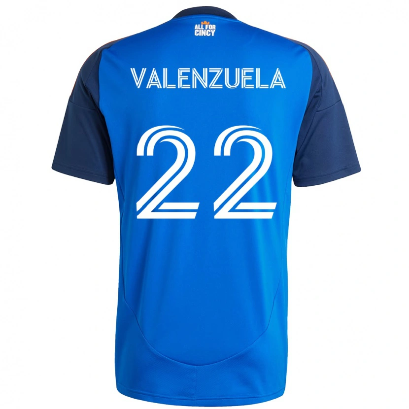 Danxen Mulher Camisola Gerardo Valenzuela #22 Azul Escuro Laranja Principal 2025/26 Camisa Brasil