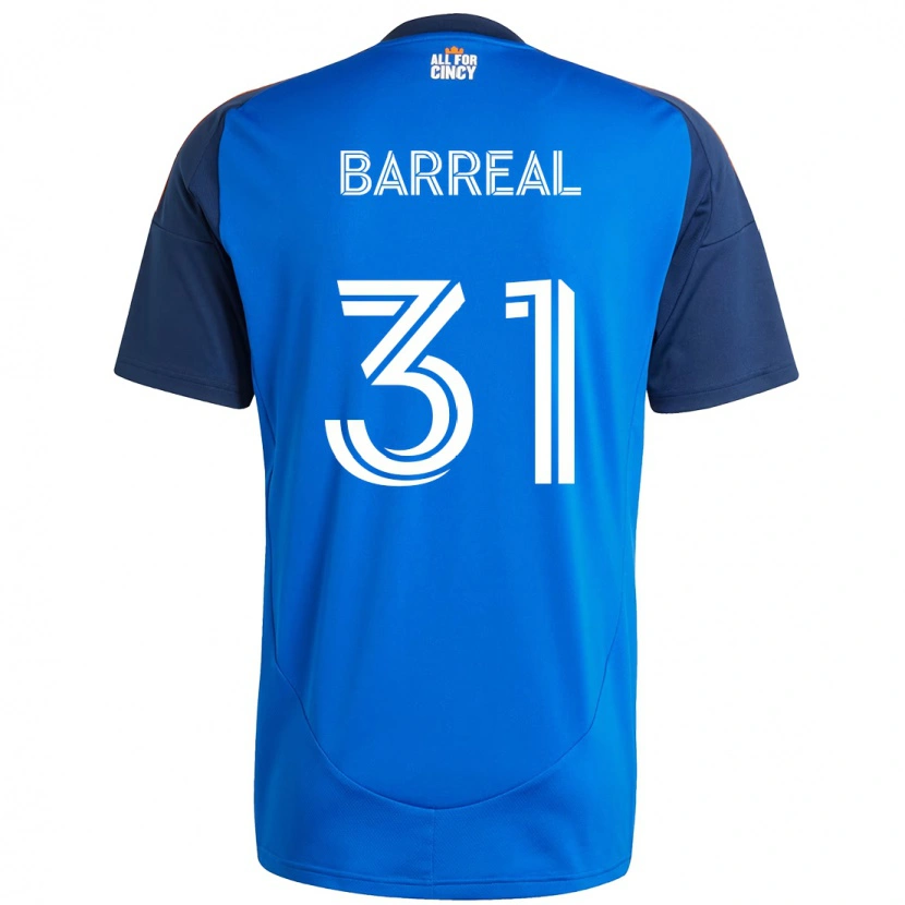 Danxen Mulher Camisola Álvaro Barreal #31 Azul Escuro Laranja Principal 2025/26 Camisa Brasil