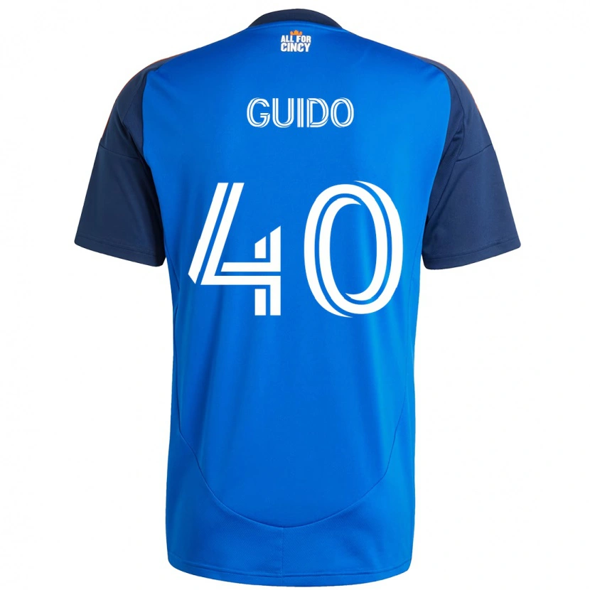 Danxen Mulher Camisola Alejandro Guido #40 Azul Escuro Laranja Principal 2025/26 Camisa Brasil