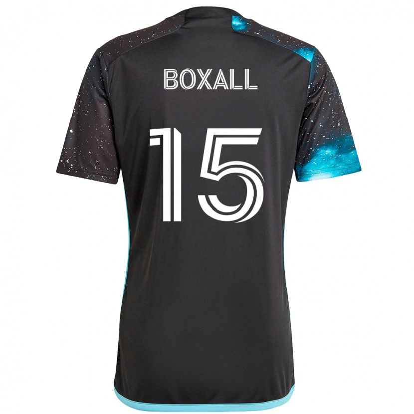Danxen Mulher Camisola Michael Boxall #15 Preto Azul Principal 2025/26 Camisa Brasil