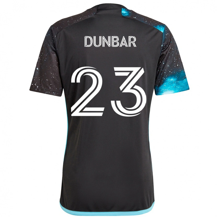Danxen Mulher Camisola Cameron Dunbar #23 Preto Azul Principal 2025/26 Camisa Brasil