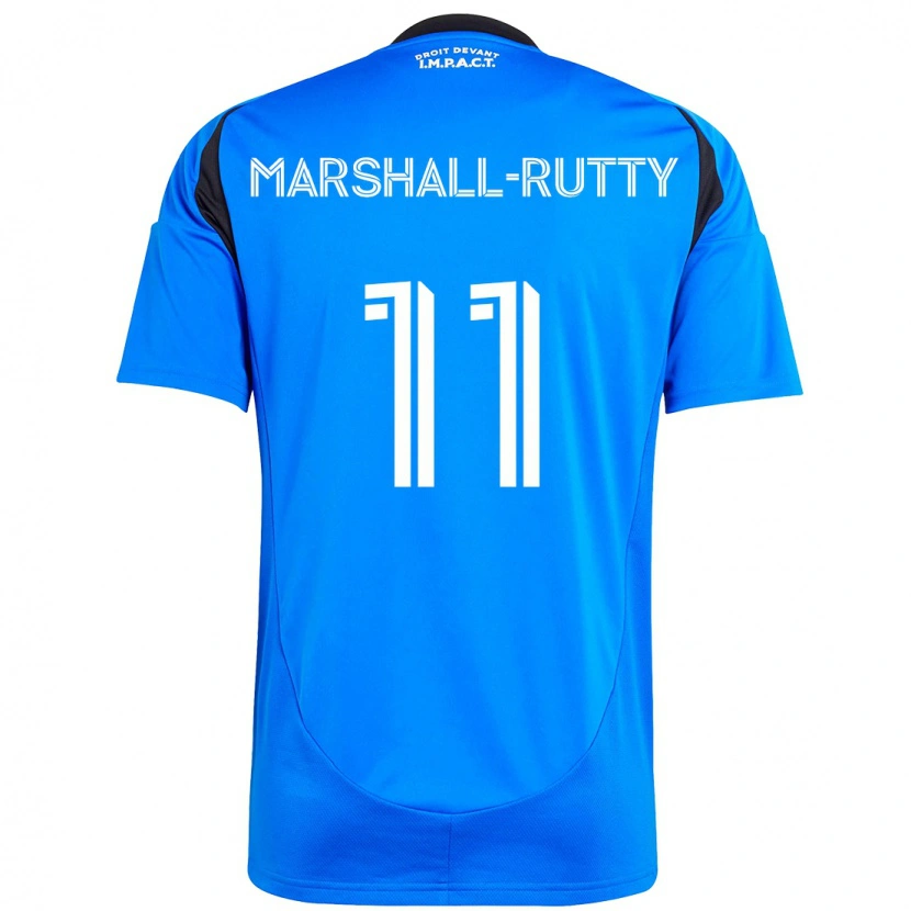 Danxen Mulher Camisola Jahkeele Marshall-Rutty #11 Azul Escuro Preto Principal 2025/26 Camisa Brasil