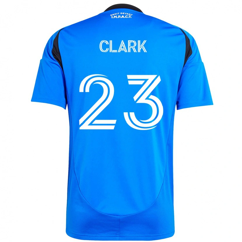 Danxen Mulher Camisola Caden Clark #23 Azul Escuro Preto Principal 2025/26 Camisa Brasil