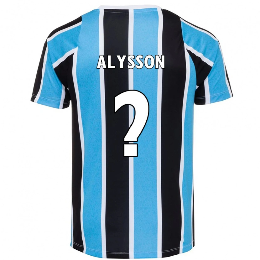 Danxen Mulher Camisola Alysson #0 Azul Preto Branco Principal 2025/26 Camisa Brasil